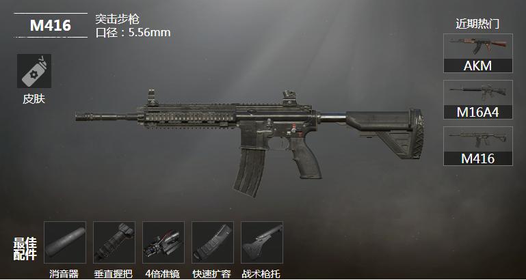 绝地求生416怎么打的准 绝地求生416怎么打的准