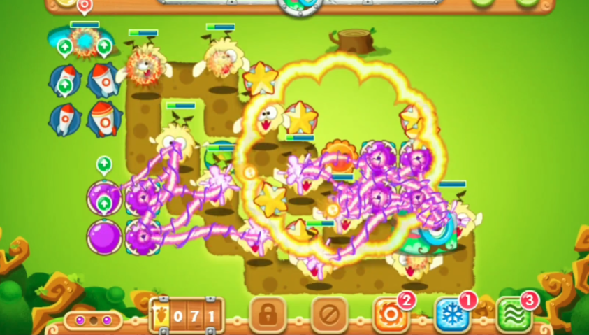 保卫萝卜2攻略21关怎么过