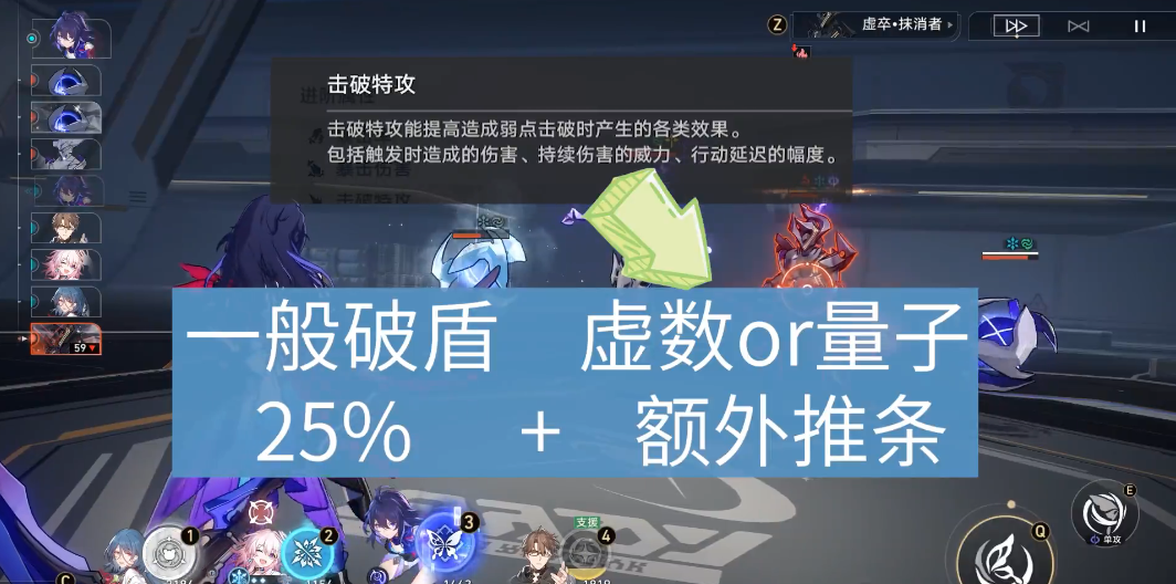 崩坏星穹铁道破盾机制是什么
