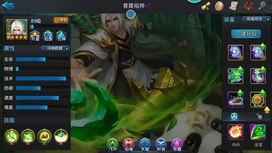 乱斗西游菩提适合什么套装