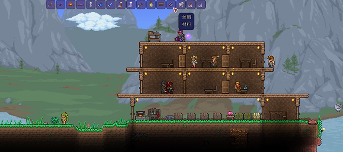 泰拉瑞亚丝绸可以合成什么