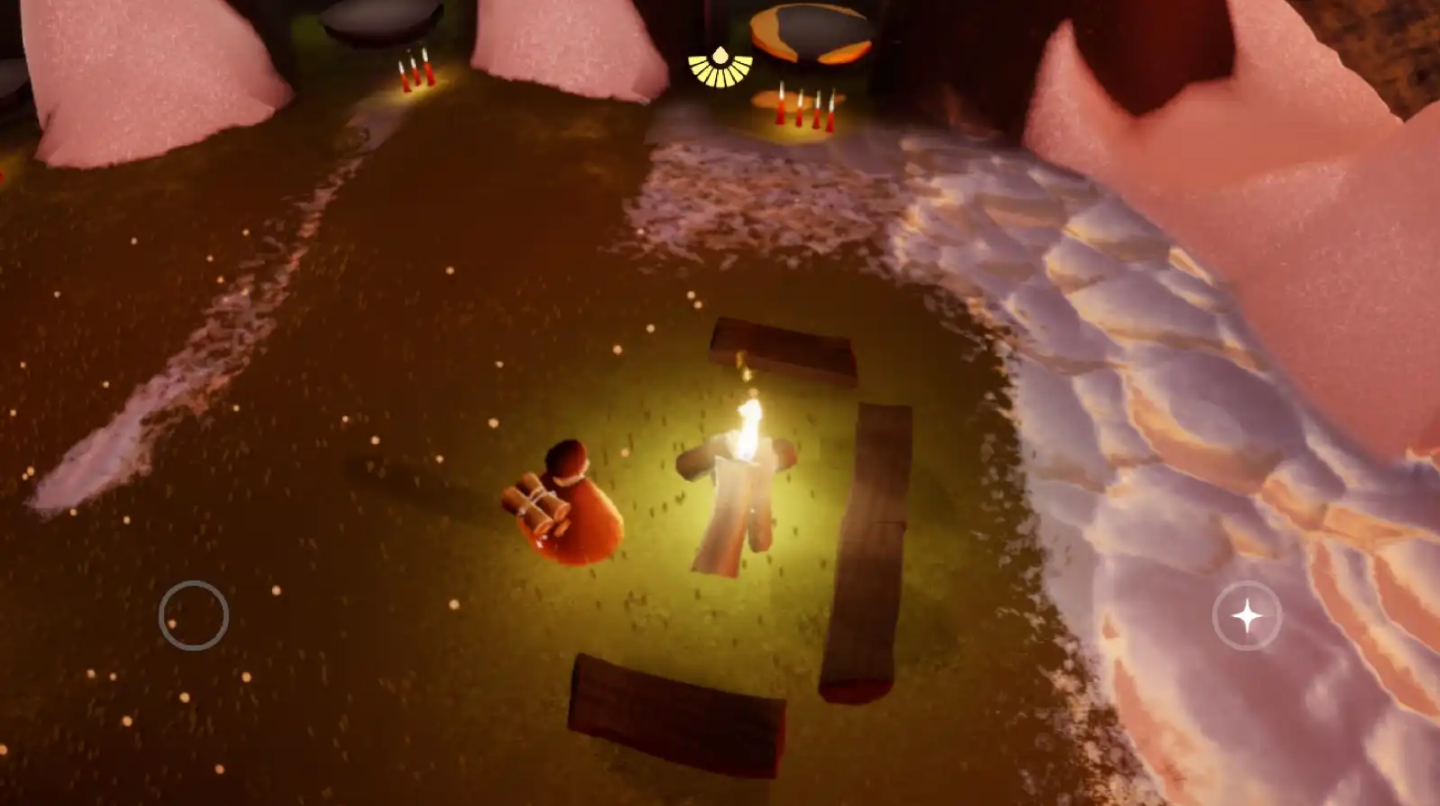 光遇怎么使用篝火魔法瞬移