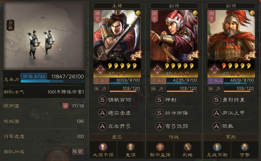 三国志战略版甘太程怎么玩