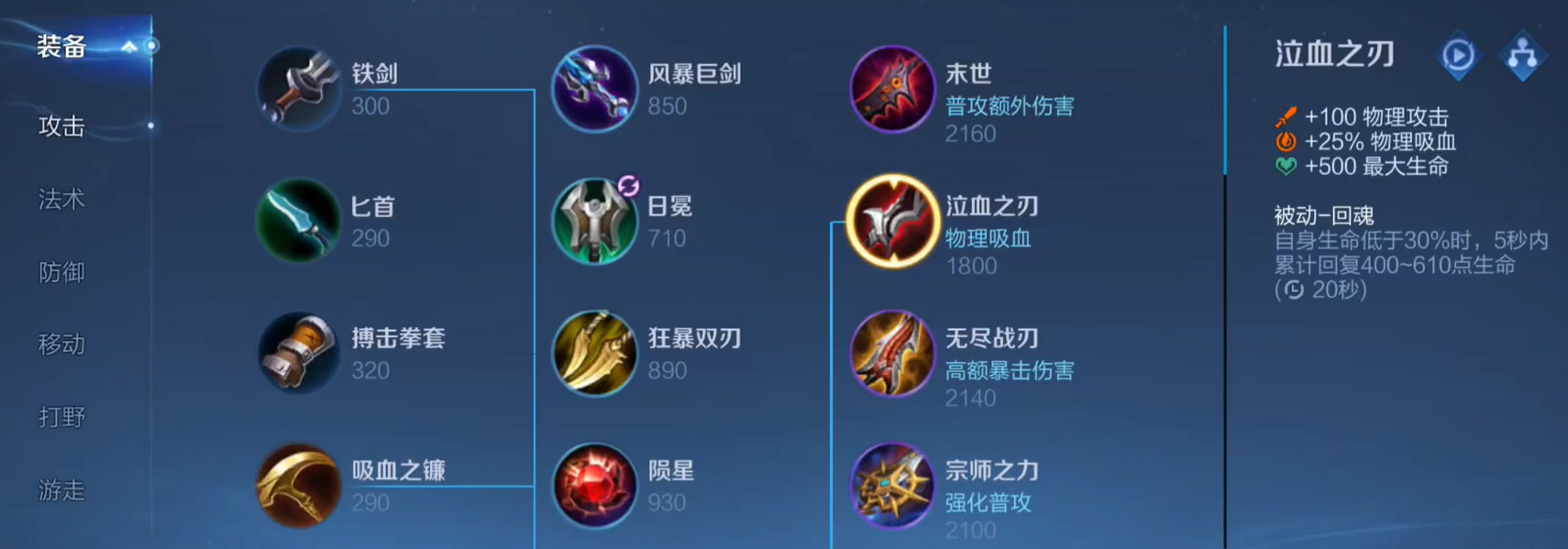 王者荣耀辅助海利亚怎么出装