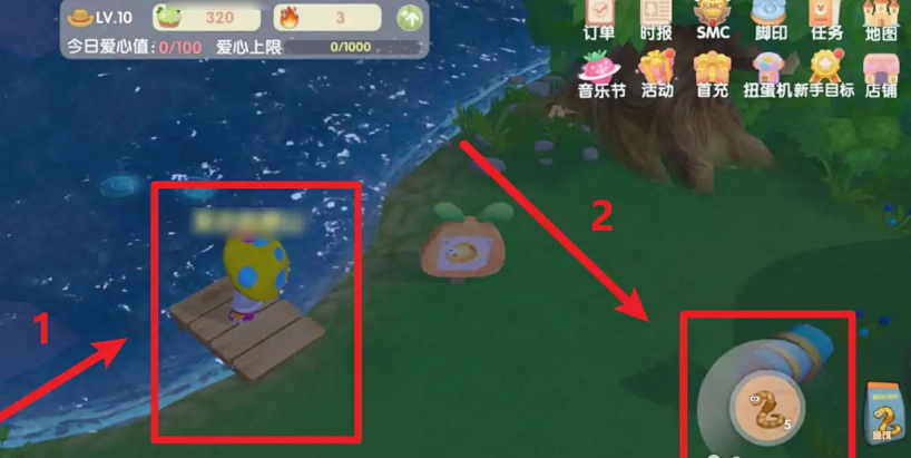 摩尔庄园怎么得到金鱼