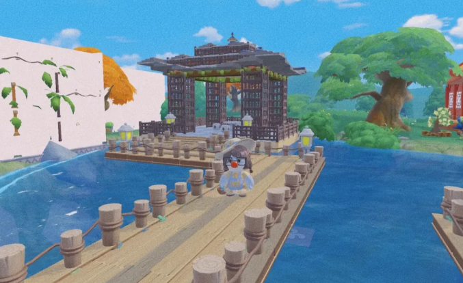 摩尔庄园水上建筑怎么获得