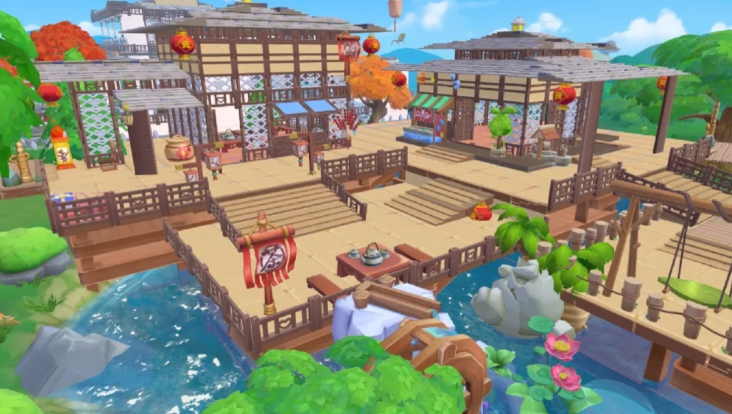 摩尔庄园水上建筑怎么获得