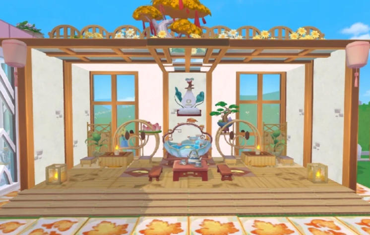 摩尔庄园手游怎么快速装修