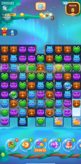 开心消消乐1886关怎么过