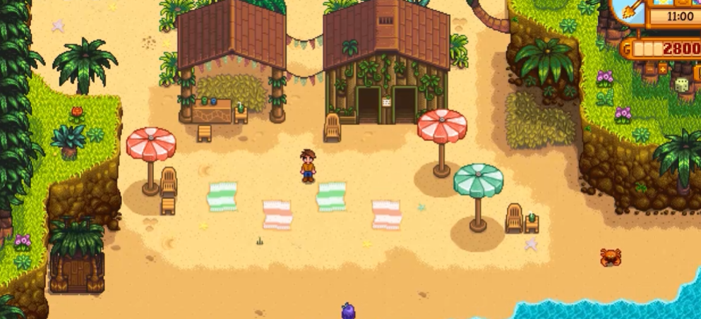 星露谷物语姜岛美人鱼在哪里