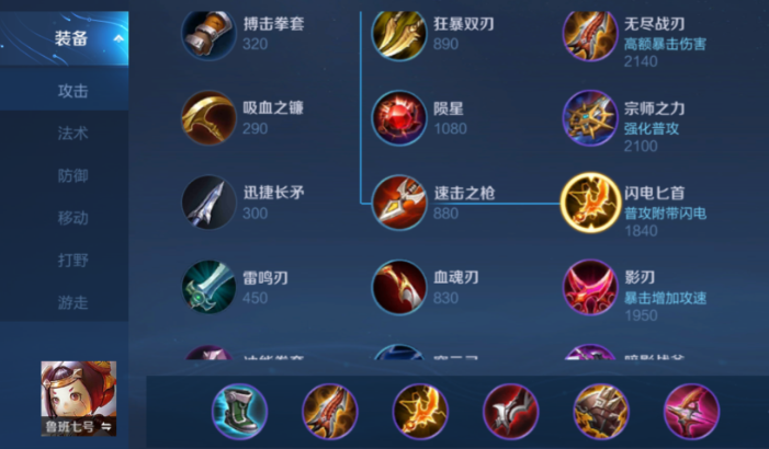 王者荣耀鲁班七号高伤害出装怎么搭配