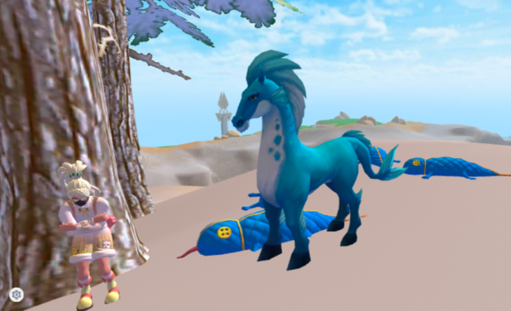 创造与魔法蓝马在哪 创造与魔法蓝马在哪