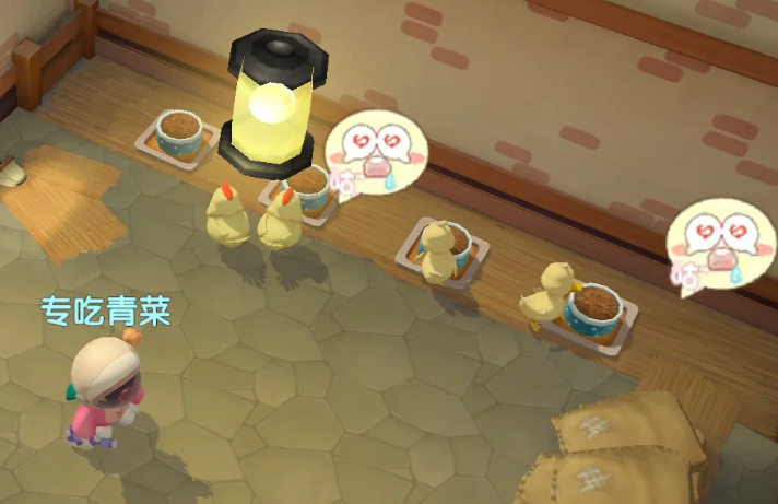 摩尔庄园成年的鸡怎么喂