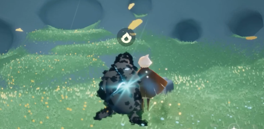 光遇云野小金人怎么找