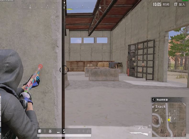 绝地求生怎么练习闪身枪