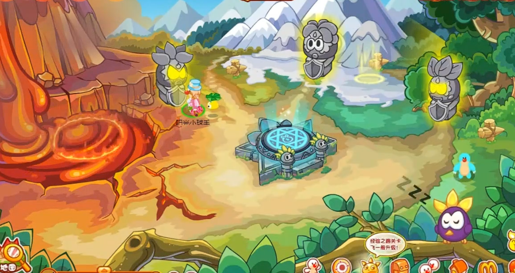 摩尔庄园的火岩洞怎么进去 摩尔庄园的火岩洞怎么进去