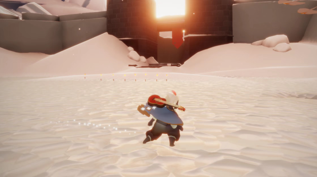 光遇霞谷飞行道上的房子怎么去