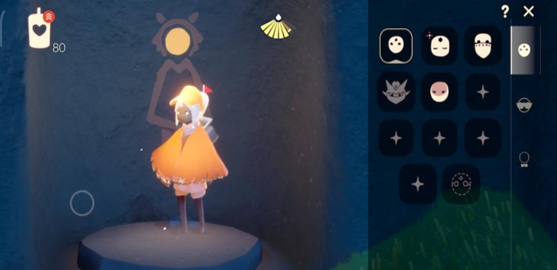 光遇红纹斗篷能搭配什么