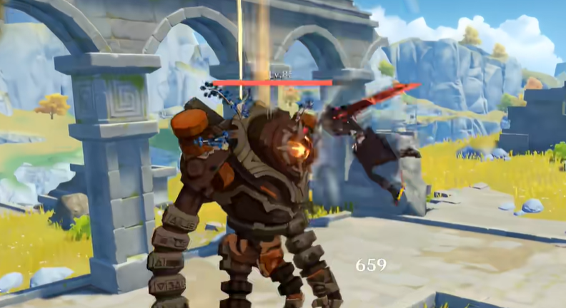 原神的大剑怎么跳砍