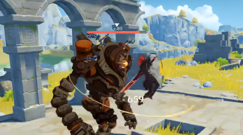 原神的大剑怎么跳砍 原神的大剑怎么跳砍