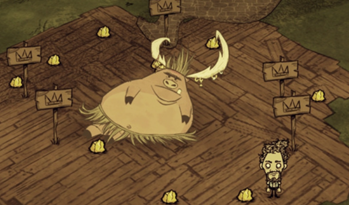 饥荒喂猪王什么最多金子