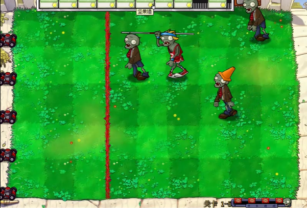 植物大战僵尸95版保龄球怎么过