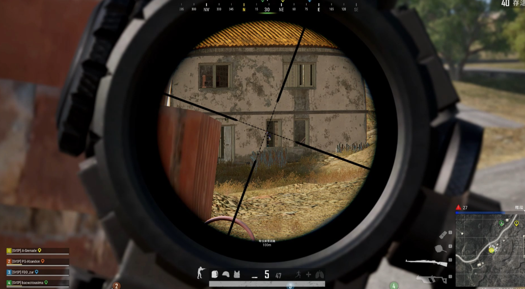 绝地求生怎么开着镜连点