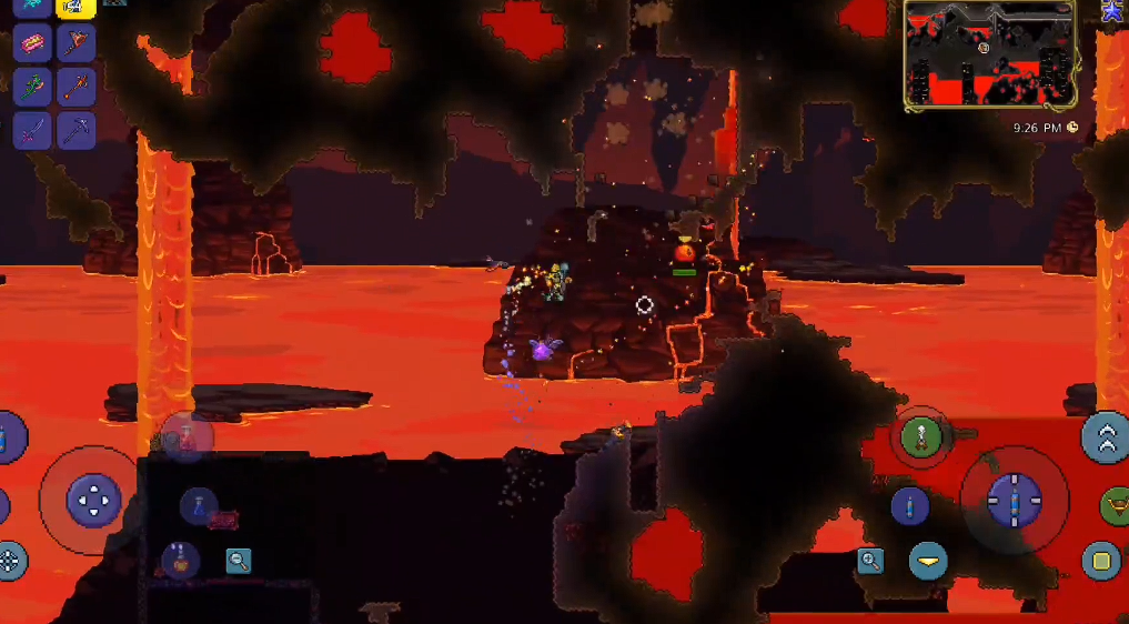 泰拉瑞亚进地狱什么装备