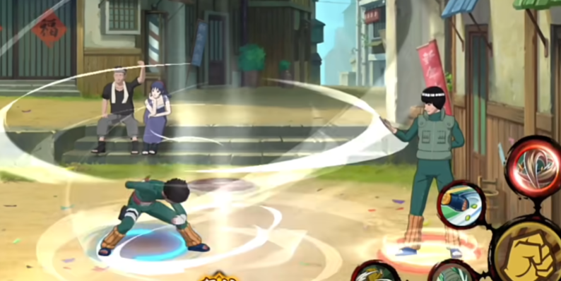 火影忍者杜门李怎么连招