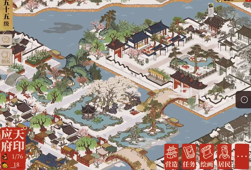 江南百景图戏台怎么放