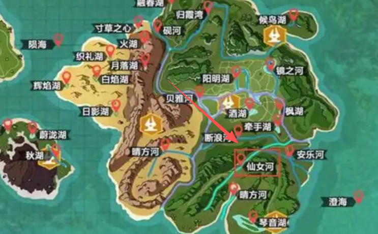 创造与魔法在哪里钓精灵鱼几率高