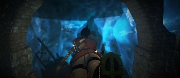 古墓丽影崛起冰洞怎么游过去