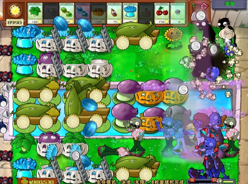 植物大战僵尸水上无尽版怎么打 植物大战僵尸水上无尽版怎么打