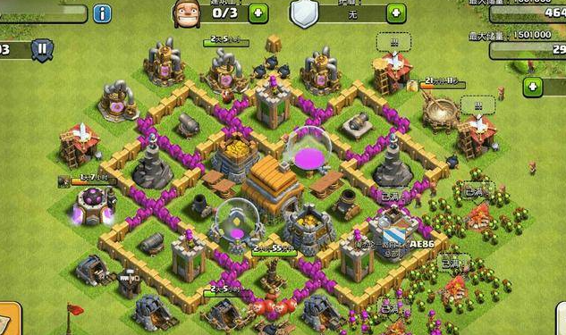 部落冲突神庭怎么升级