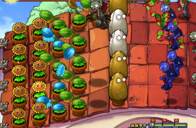 植物大战僵尸中的蹦蹦舞会怎么过