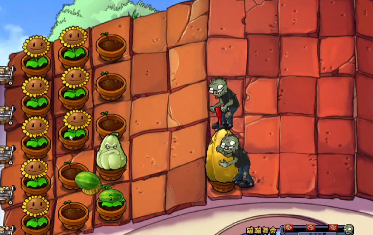 植物大战僵尸中的蹦蹦舞会怎么过