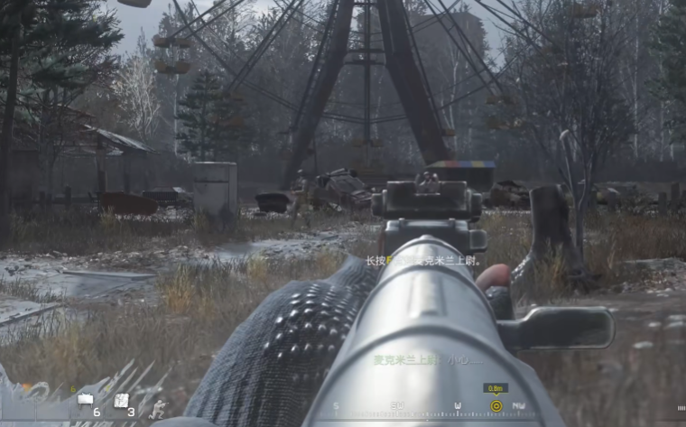 使命召唤4双狙怎么打