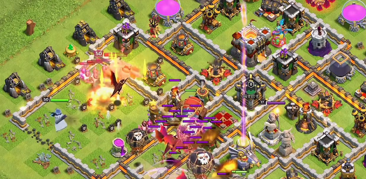 部落冲突空人怎么打