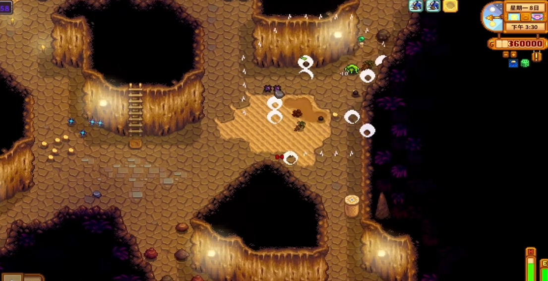 星露谷物语骨头山洞在哪里