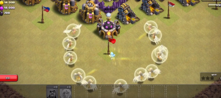 部落冲突天使怎么用