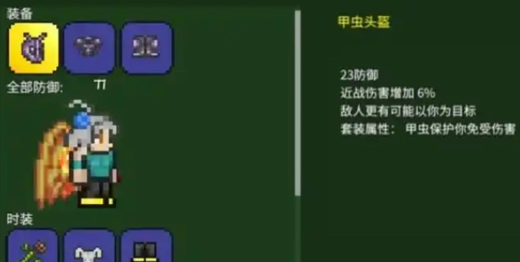 泰拉瑞亚哪个装备防御最高 泰拉瑞亚哪个装备防御最高