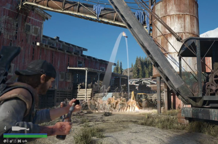 往日不再怎么丢燃烧瓶