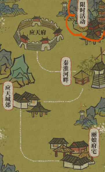 江南百景图毛笔怎么用