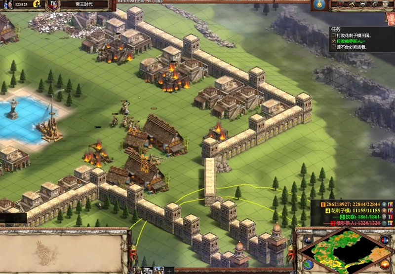帝国时代2蒙古第四关战役怎么打
