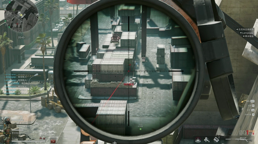 三角洲行动大坝狙击兵在哪