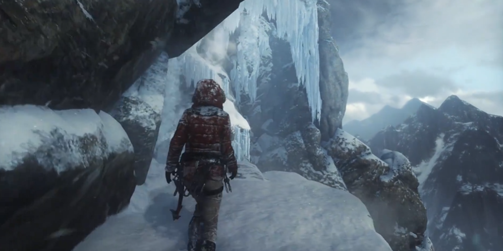 古墓丽影开头雪山怎么过