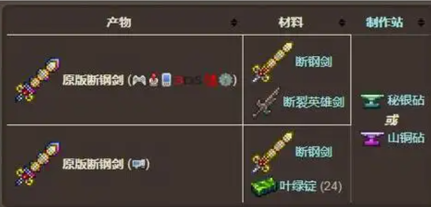 泰拉瑞亚泰拉之刃怎么做