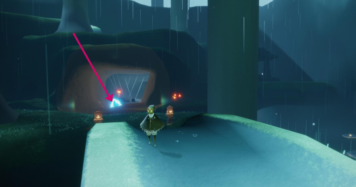 光遇中的雨林先祖在什么位置